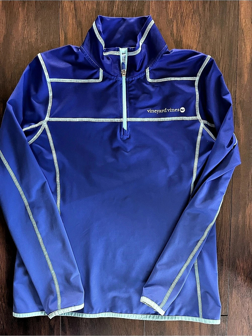 Vineyard Vines Performance Quarter-Zip Pullover Blue Medium